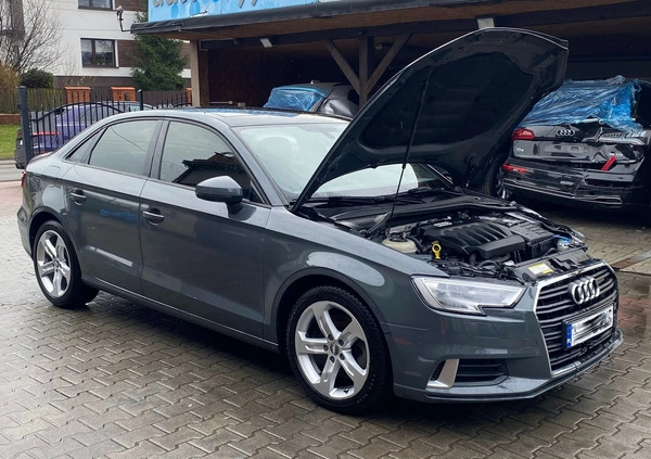 Audi A3 cena 46500 przebieg: 110000, rok produkcji 2018 z Krajenka małe 301